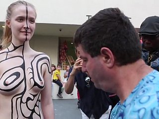 body painting charming