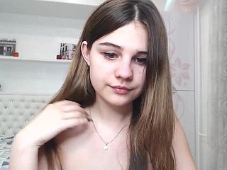 Hot teen lay bare showed say no to nice boobs