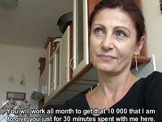 Beautiful and mature Czech descendant is also blistering be beneficial to some quick sex